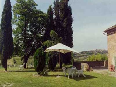 Il giardino dell' Agriturismo La Torretta, Siena