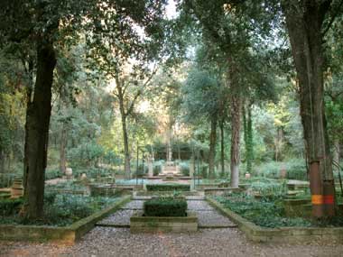 Siena, Bosco della Ragnaia, il giardino rinascimentale