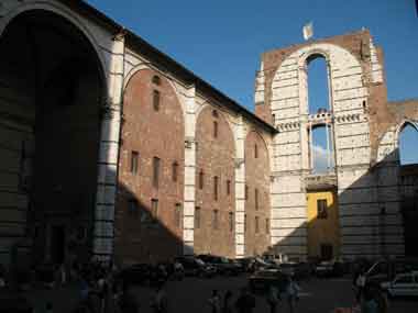 Siena, New Cathedral, Panorama