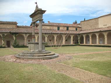 Certosa Pontignano, Siena: chiostro