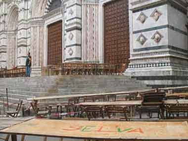 Siena, il Battistero del Duomo di Siena