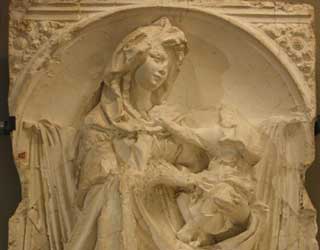 Tito Sarrocchi, calco in gesso, Fonte Gaia, Siena