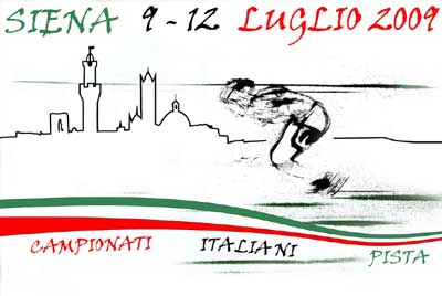 Logo dei campionati italiani di pattinaggio corsa, Siena 2009