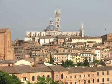 Il Duomo di Siena. Siena, Agriturismo La Torretta