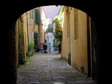 Lupo mannaro, Vicolo degli Orefici, Siena