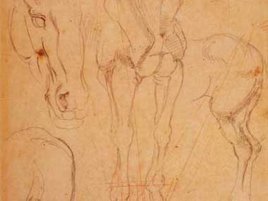 Un disegno di Michelangelo