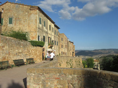 Pienza, passeggiata