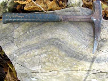 Murlo, cava di Fontazzi, anidrite di Burano