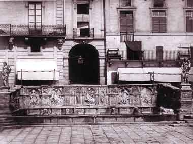 Siena, Fonte Gaia, Jacopo della Quercia