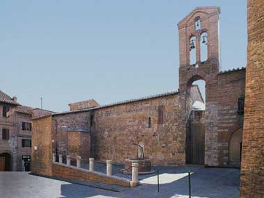 Cavalieri Templari a Siena: chiesa di San Pietro alla Magione, via Camollia, Siena