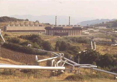 Vapordotti e centrale geotermoelettrica, area geotermica di Larderello. Escursioni da Siena, Agriturismo La Torretta