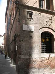 Siena, tabernacolo