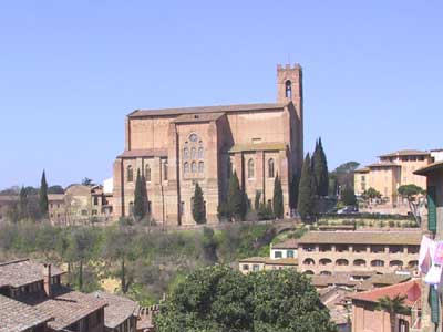 Siena, basilica cateriniana di San Domenico